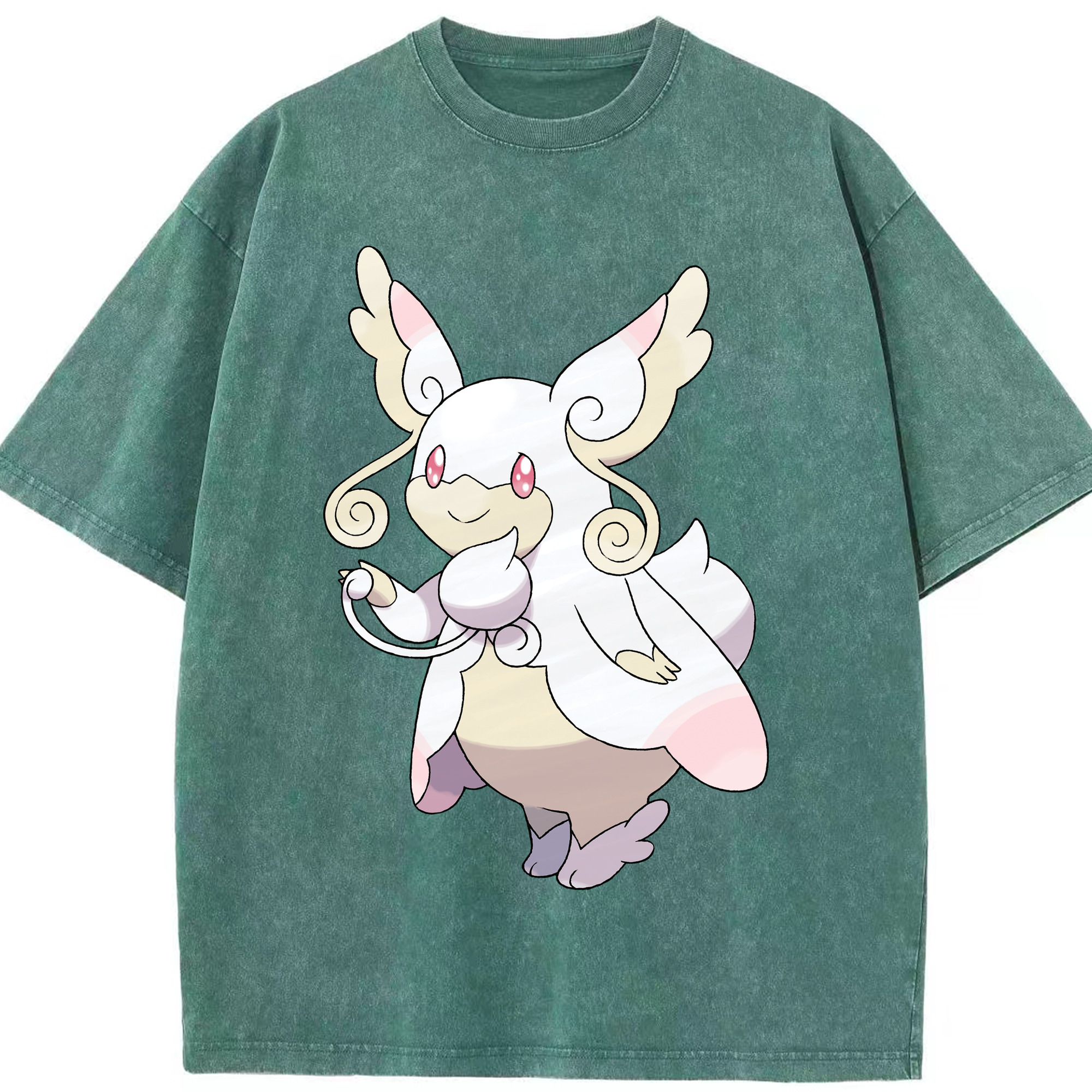 （画像用） ポケットモンスター Pokémon 綿100% ヴィンテージ風 半袖Tシャツ（フロントプリント）